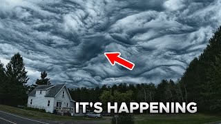 Earth's Rarest Cloud Type Finally Caught on Camera Asperitas Clouds