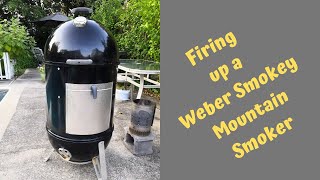 How to light a Weber Smokey Mountain Smoker