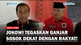 REAKSI Presiden Jokowi Soal Ganjar Pranowo Diusung Jadi Capres PDIP, Singgung Toleransi \u0026 Kerukunan!