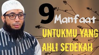 Beruntunglah Orang Yang Gemar Bersedekah | Kajian #khalidbasalamah