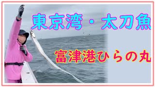 【内房富津港ひらの丸・天秤太刀魚】