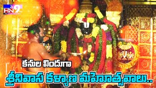 కనుల విందుగా శ్రీనివాస కళ్యాణ మహోత్సవాలు|Srinivasa Kalyana Mahotsavalu Day-2 | Nippo Center |@HN9TV