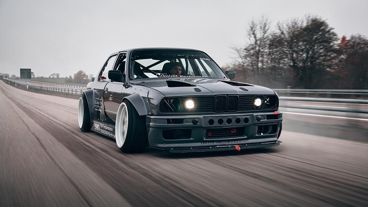 BMW E30 Turbo Drift Tuning Project 🔧 DIRTY E30 - YouTube