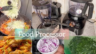 I am Never Cutting My Vegetables||Moulinex Food Processor Review Use||Veggie Bullet @FebineAwuor