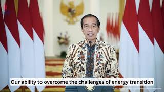 Seminar Tingkat Tinggi G20-S20 dengan tema “Just Energy Transition”