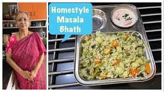 1 Dish Meal I Home Style Veg Masala Bhath I