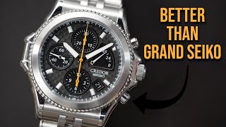 SEIKO CREDOR Pacifique Automatic Chronograph GCBK997 6S77 Better Than a Grand Seiko?