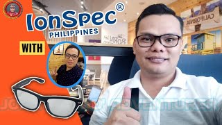 Strained Eyes? Unique IONSPEC EYEWEAR with MGI Pioneer Borge Liwat