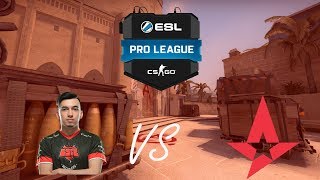 POV - w0xic (HellRaisers)(27-13) vs Astralis / mirage / ESL Pro league Season 8 Finals