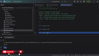 Python Class| String Slicing in Python f-String | Complete Beginner Tutorial in PyCharm| Lecture 18