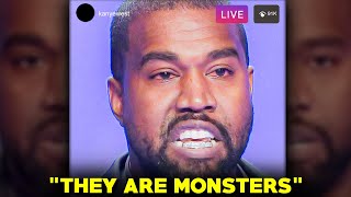 "They Are Monsters" Kanye West EXPOSES The Kardashians (IG LIVE)