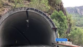 Tunneling Through - Tysse - Liarostunnelen- Tunnel #15 - Bergen to Steinsdalsfossen