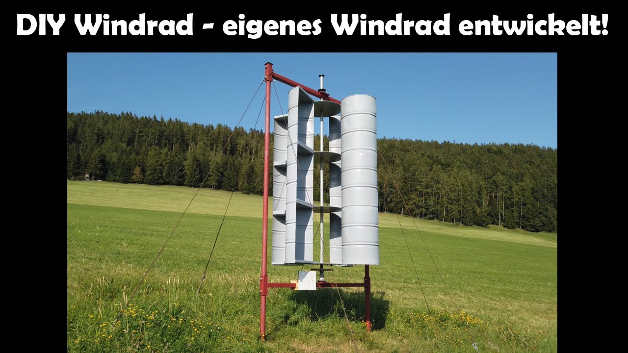 DIY Windrad & Eigenen Öko-Strom Produzieren! Eigenes Winrad Selber ...