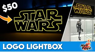 $50 Hot Toys Star Wars Logo Lightbox