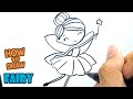 How to Draw Fairy | Drawing Fairy Step by Step