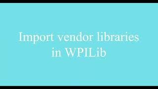 FRC Java Tutorial - Getting Started on WPILib