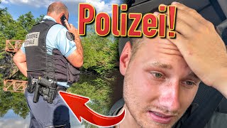 Wir müssen die POLIZEI RUFEN!! 😳 (gefährliche Situation beim Vanlife im Camper Van) - VW T6.1 Bulli