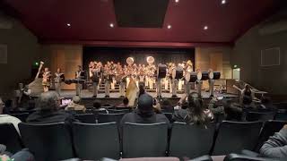 BCHS Thunder Band - Army of the Nile Christmas Concert 2022