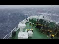 travel trip 100 antarctic expedition drake passage storm huge wave hits ship at 1 min 5 secs