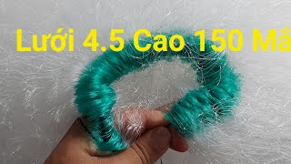 Lưới 4 Phân 5 Cao 150 Mắt-Lưới 4.5 Chuyên Bắt Các Loại Chim Nhỏ Cực Hiệu Quả