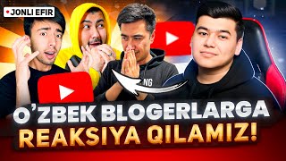 🔴O'ZBEK BLOGERLARGA REAKSIYA QILAMIZ! VIGETA STREAM ⚡️