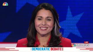 Democratic Debate: Tulsi Gabbard Explains Previous Stances on Gay Rights