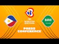 Philippines v Saudi Arabia - Press Conference | FIBA Basketball World Cup 2023 Asian Qualif.