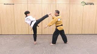 13강. 태권도 돌려차기 (Taekwondo Roundhouse kick) - 태권도 기본동작(Taekwondo Basic Movement)