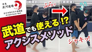 [真正会 奈良 武河道場] アクシスメソッドのやり方を教えてもらい体の軸の能力を引き出す！体を上手に使えるようになり普段の練習を効率化