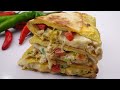 Chicken Quesadilla,Breakfast Quesadilla,Quick And Easy Breakfast Recipe By Recipes Of The