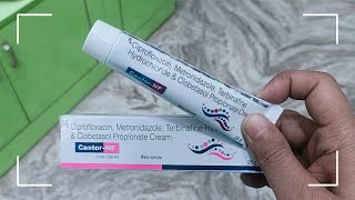 Castor NF Skin Cream Uses | Ciprofloxacin Metronidazole Terbinafine \u0026 Clobetasol Cream Uses In Hindi