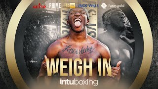 KSI v SWARMZ | Weigh-In LIVE | Final Face Off 💥