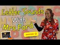 Letter Sounds With Mrs.Ford|Preschool🎓 Learning Video