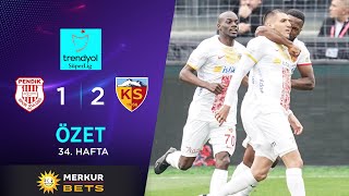 Merkur-Sports | Pendikspor (1-2) Kayserispor - Highlights/Özet | Trendyol Süper Lig - 2023/24
