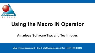 SAS Tip: Using the Macro IN Operator