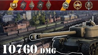 World of Tanks / T110E4 .. 10760 Dmg