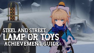 Steel and Street Lamp (or Toys) (Achievement Guide) - HSR