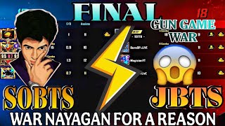 TOTTO The Game Changer 😳War Nayagan For A Reason 💀💥 GUN GAME WAR  FINAL 🏆@iammadan