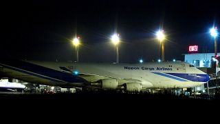 ニッポンカーゴが小松空港に初飛来！ NCA (Nippon Cargo Airlines) Boeing 747-4KZF/SCD JA05KZ