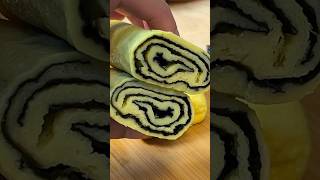 經典美味料理！海苔蛋捲 Omelette Dashimaki 卵焼き 계란말이 #玉子燒 #food