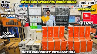 Open Box Speakers Warehouse| With Warranty with bill| 100% Original| 90% Off | Retail n Wholesale