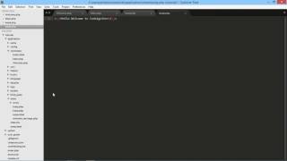 02 Codeigniter 3 - Create controller, view and define default controller