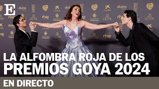 Así ha sido la alfombra roja de los Premios Goya 2024 | EL PAÍS