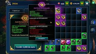 Eternium craft ring Exp Farming