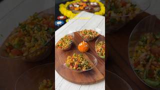 Crispy Moong Dal Chaat - Diwali Party snack - perfect for hosting!