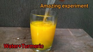 2 Easy Science Experiment to do at home || school science experiments||🔥 Turmeric and water=?? 🔥