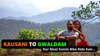 Kausani To Gwaldam | Bike Ride | Uttarakhand Diaries | nomads in love