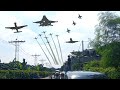 GREAT! F-16 Fighter Jets And Jupiter Aerobatics Team Land At Halim Perdanakusuma Airport