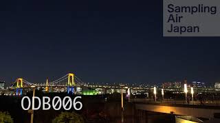 【4K/HD動画素材ODB006】東京、お台場、夜景、レインボーブリッジ、東京タワー【Stock Footage Video】tokyo, odaiba, night view