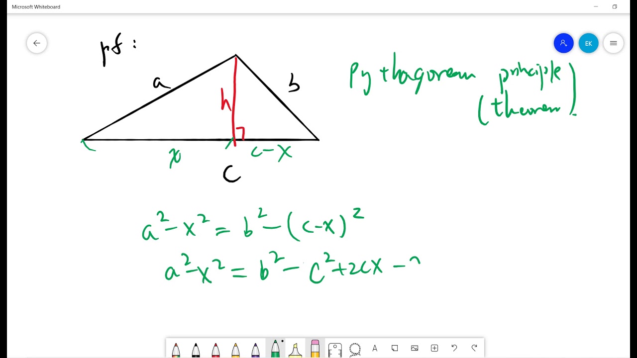 Quick And Clean Proof Of Heron's Formula - YouTube